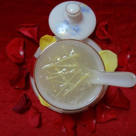 yến chưng gừng thơm ngon bổ dưỡng